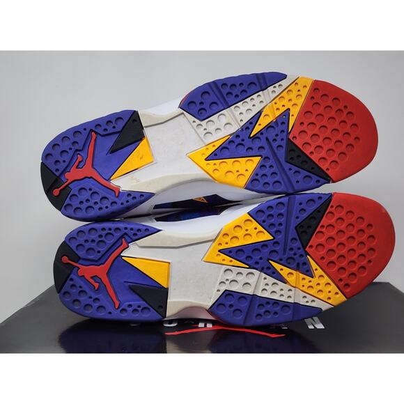 Air Jordan 7 Retro SWEATER 304775 142 Size 10.5 PRE-OWNED - Picture 7 of 8